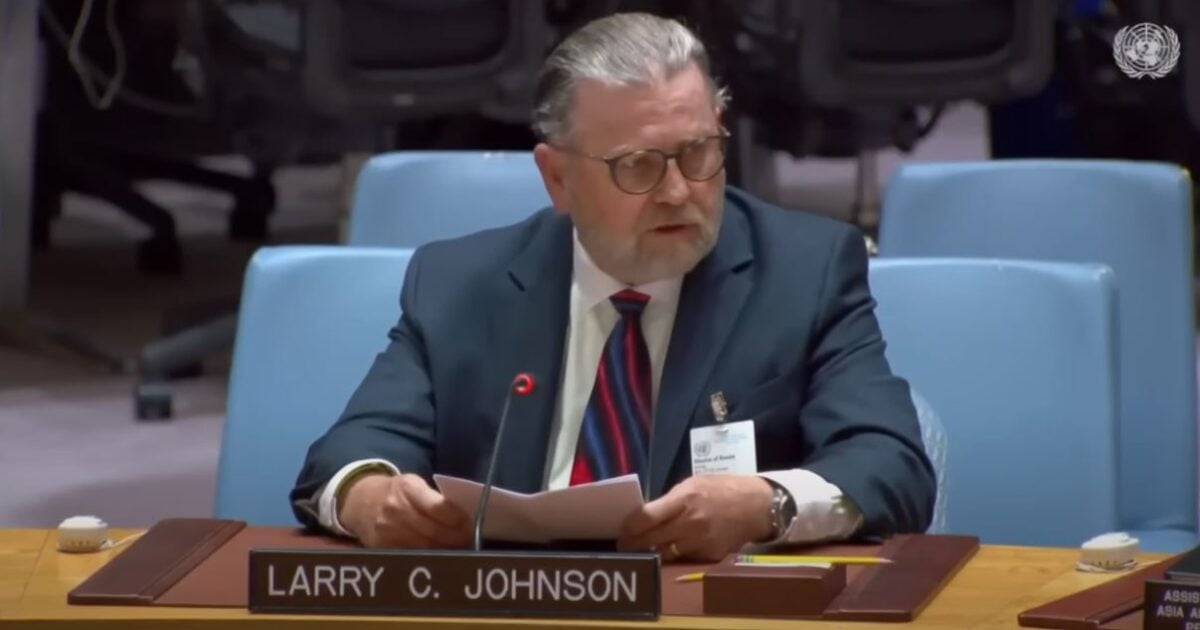 The Gateway Pundit Contributor Larry Johnson Briefs United Nations Security Counsel on the Nord Stream Pipeline Bombing – VIDEO and TRANSCRIPT