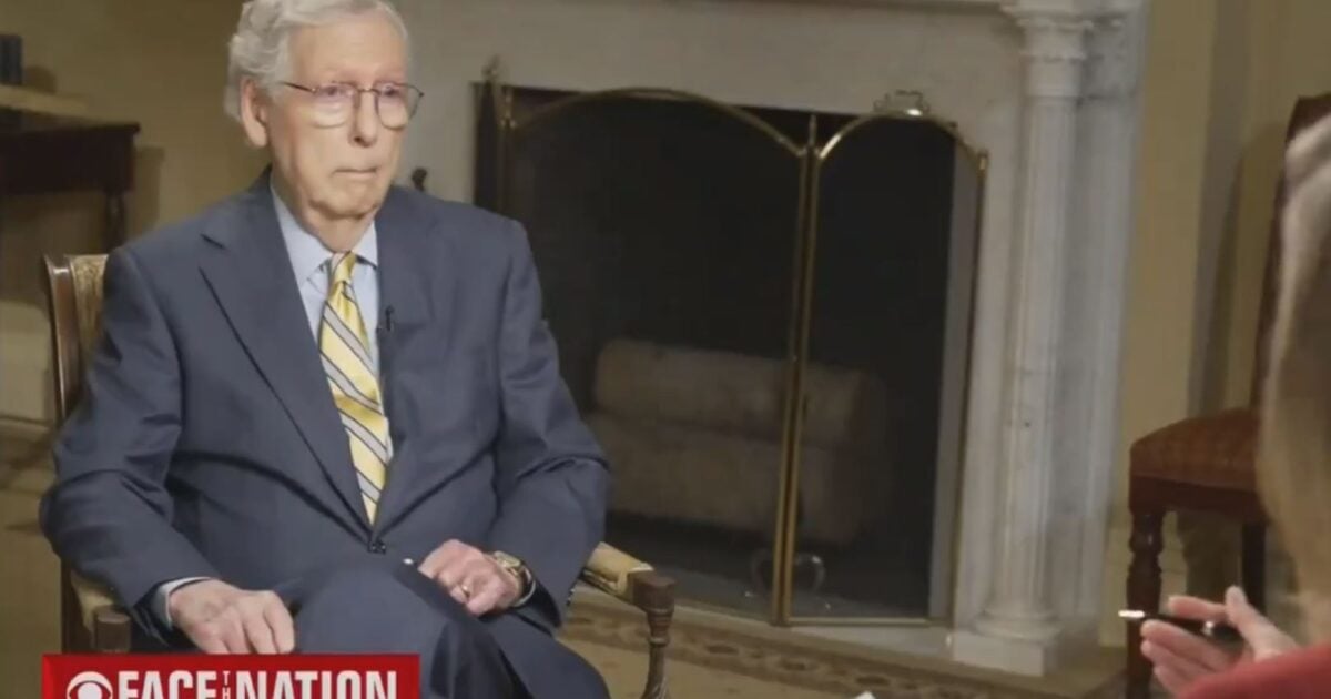POS Mitch McConnell Bashes Trump on Meet the Press – Will Stay on as Senate Leader Until After Election So He Can Work Diligently to Keep Trump from White House
