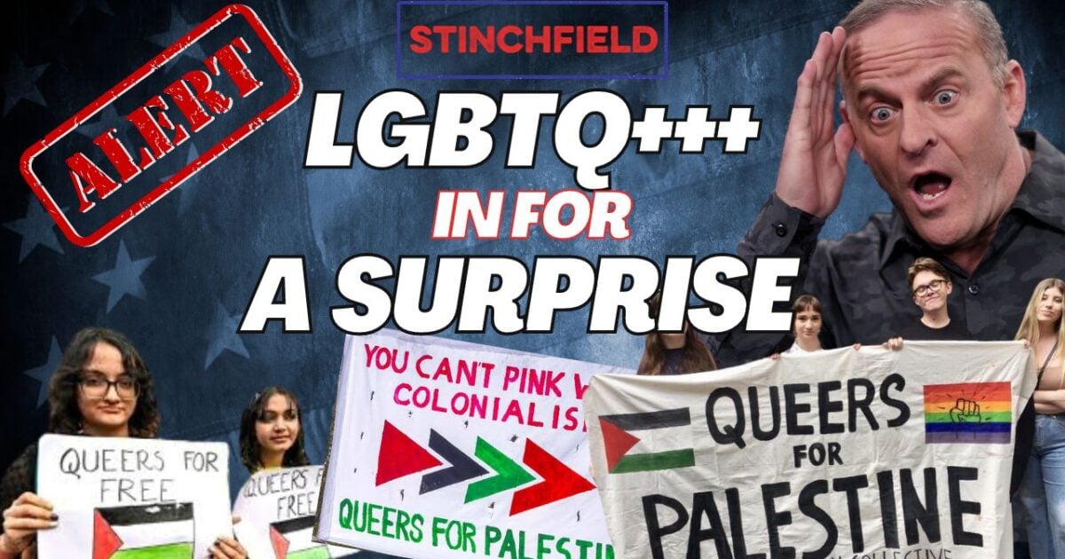 Un-Informed Anti-Israel Protestors Have No Idea Gays are Routinely Killed in Palestine.  Just Listen…