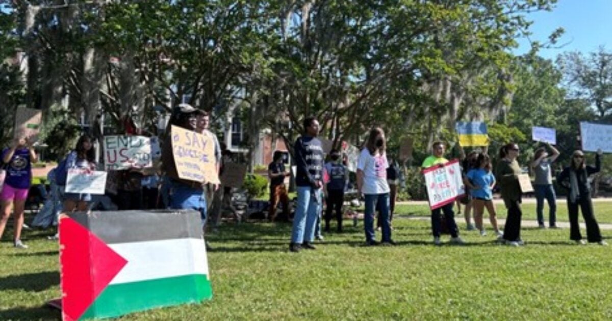 WATCH: Pro-Hamas Agitators at Florida State Receive Much-Needed Sprinkler Shower with Help from Fed-Up Student