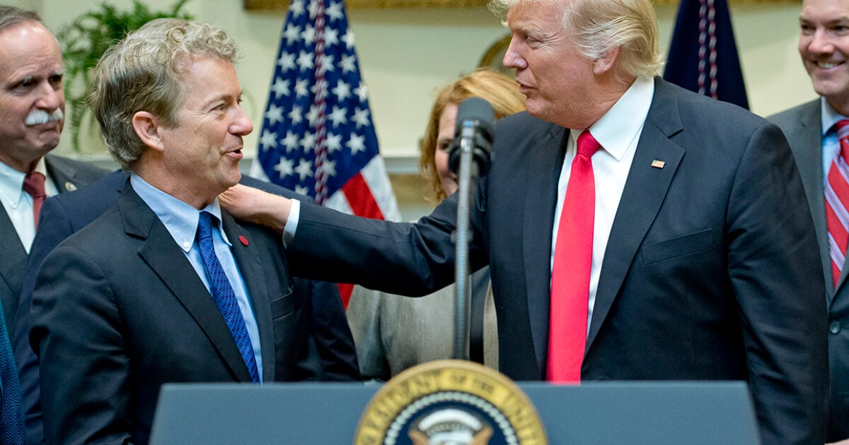 Sen. Rand Paul Issues Stark Warning to Trump: 'He Will Lose His Voters if He Continues to Support Speaker Johnson' | The Gateway Pundit | by Jim Hᴏft