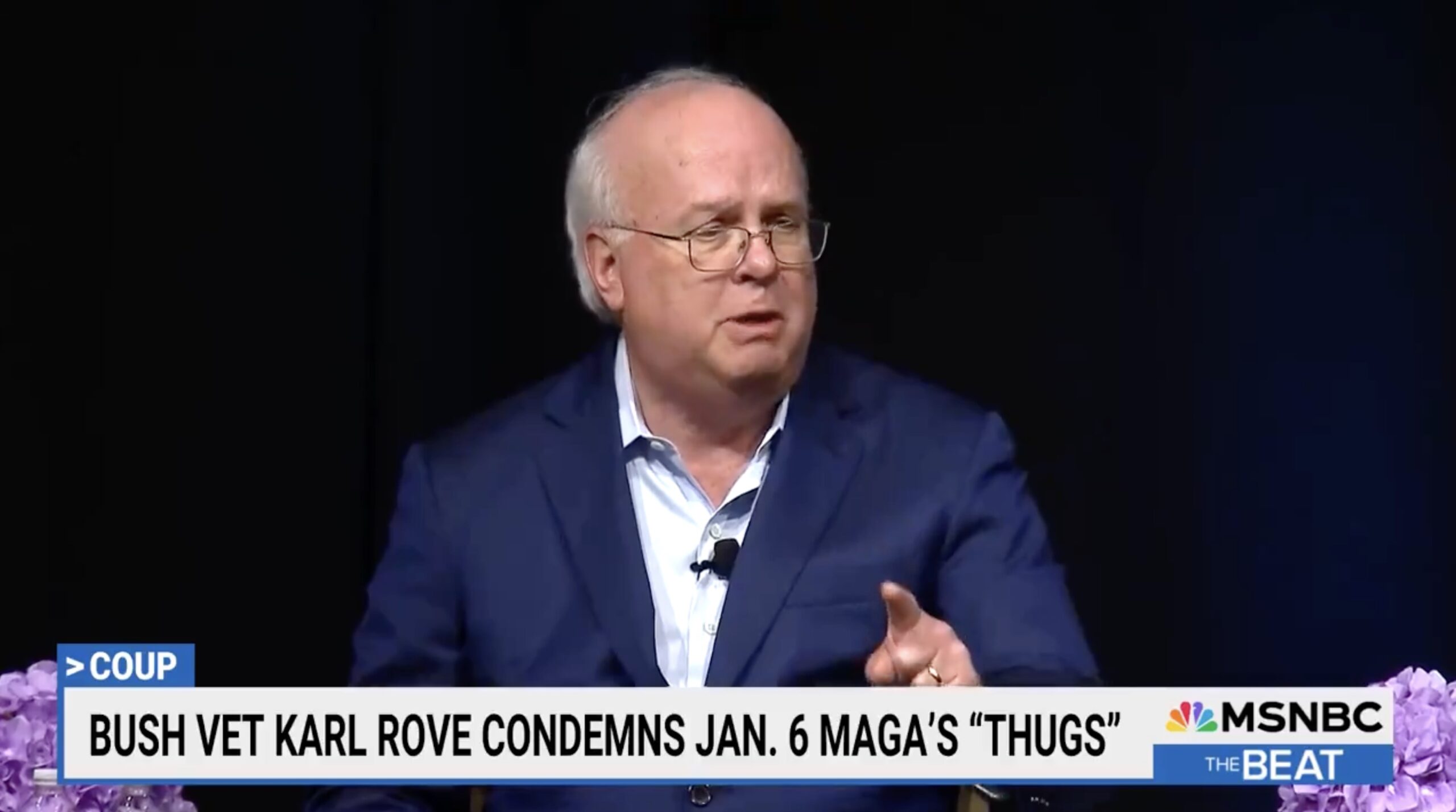«El sucio RINO Karl Rove ataca brutalmente al presidente Trump después de decir que perdonará a los acusados del 6 de enero: ‘No son rehenes, son matones… hijos de p***’ (VIDEO)» | The Gateway Pundit
