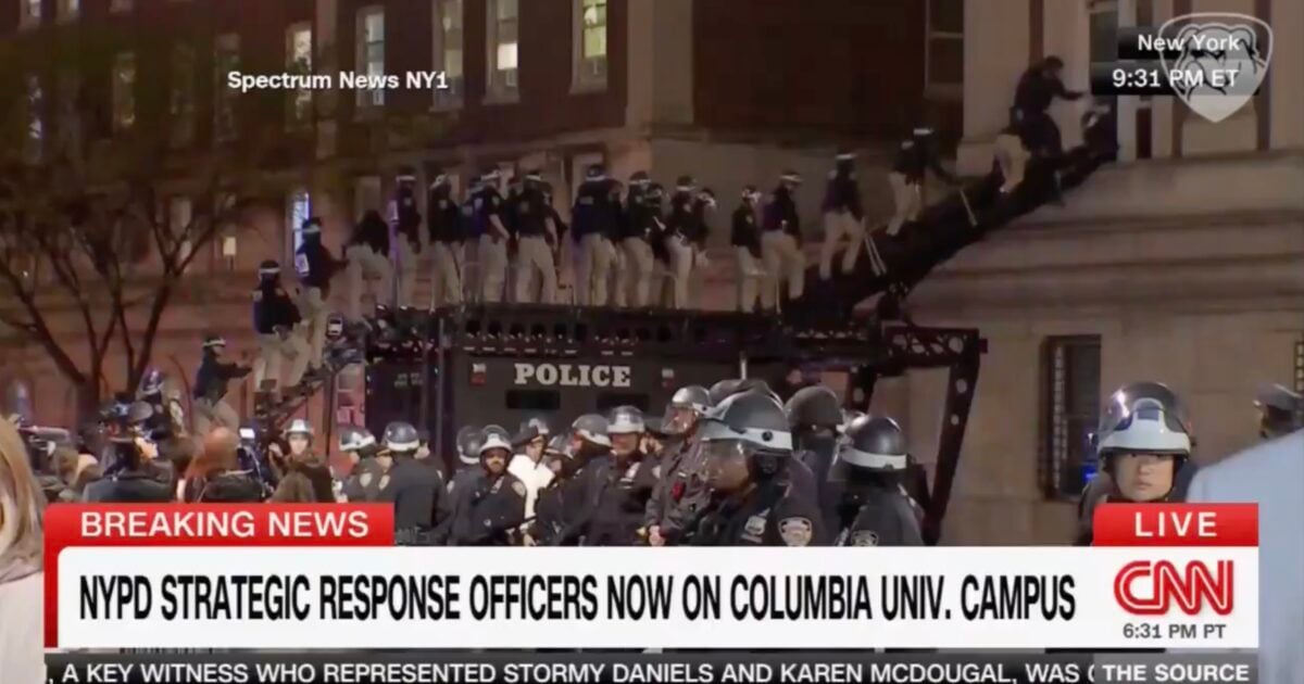 DEVELOPING: NYPD Declares Columbia University Protest a Riot — Crackdown Begins, Dozens Arrested