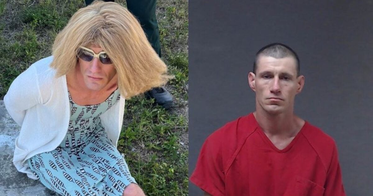 Florida Man Arrested for Theft While Dressed Like a Woman to Avoid Police
