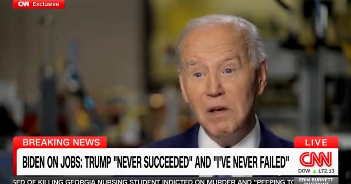 “Voters Trust Trump More on the Economy” – OUCH! CNN Airs Brutal 2-Minute Takedown of Joe Biden as Erin Burnett Hurls Fact-Checks to His Face (VIDEO)