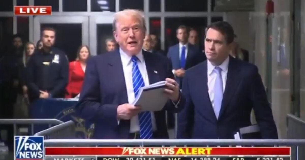 A Fired Up President Trump Cleverly Side-Steps Merchan’s Gag Order After Serial Liar Michael Cohen Testifies (VIDEO)