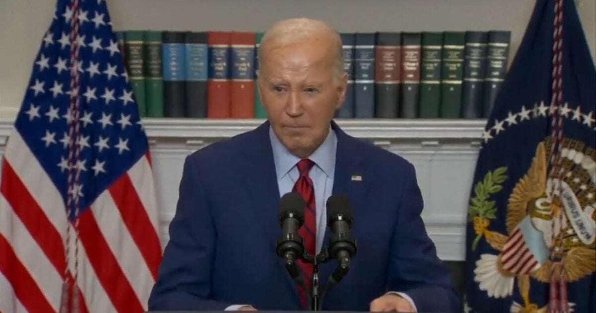 Biden Slurs Through 3 Minutes of Unscheduled Remarks on Pro-Hamas Protestors Terrorizing College Campuses – Then Shuffles Away (VIDEO)