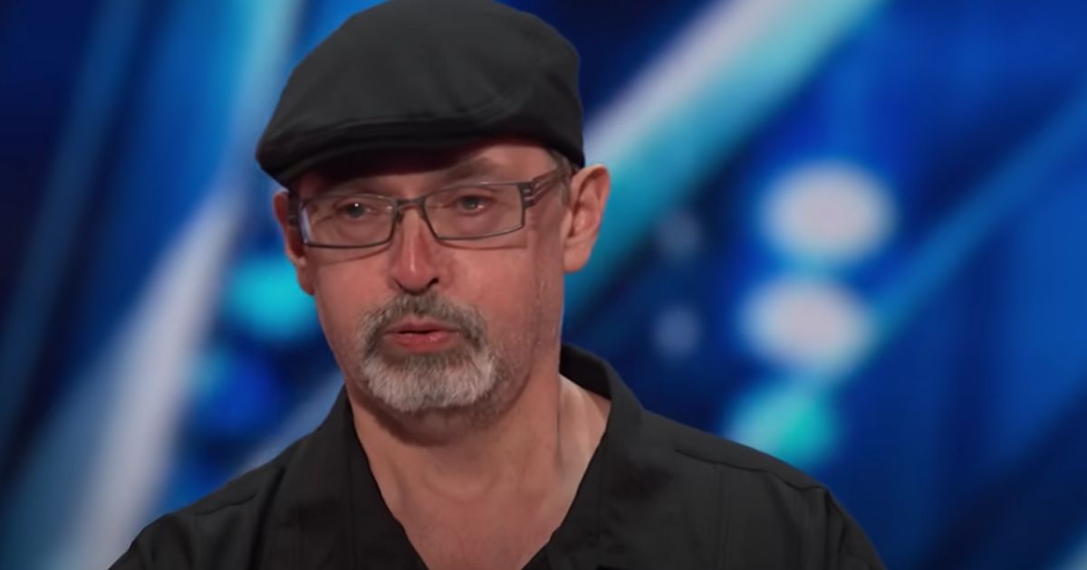 Richard Goodall, a middle-school janitor from Terre Haute, Indiana, gets emotional shortly after finishing an extraordinary version of the Journey song "Don't Stop Believin' on the TV show "America's Got Talent" this week.