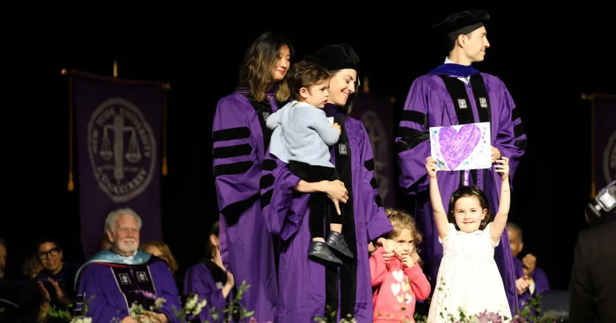 6-Year-Old Girl Saves NYU Law Commencement, Embarrasses Anti-Israel Protesters Who Refuse to Leave Stage