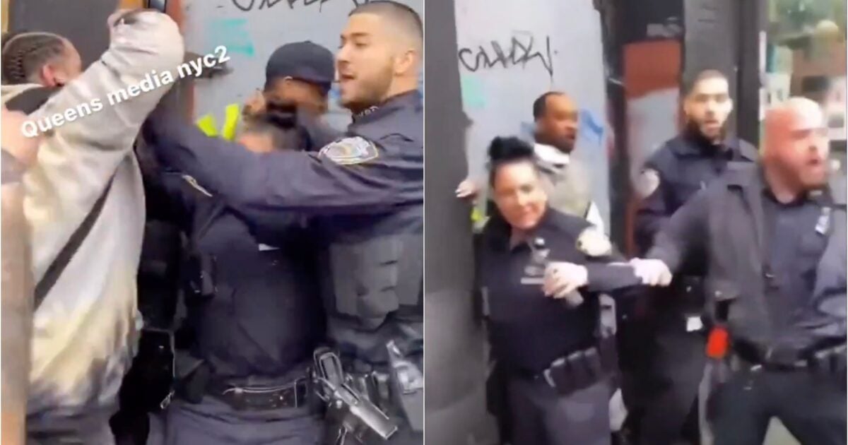 Raging Harlem Mob Tries to Deliver Street Justice to Man Accused of Punching 43-Year-Old Woman and Slashing 11-Year-Old Girl (VIDEO)