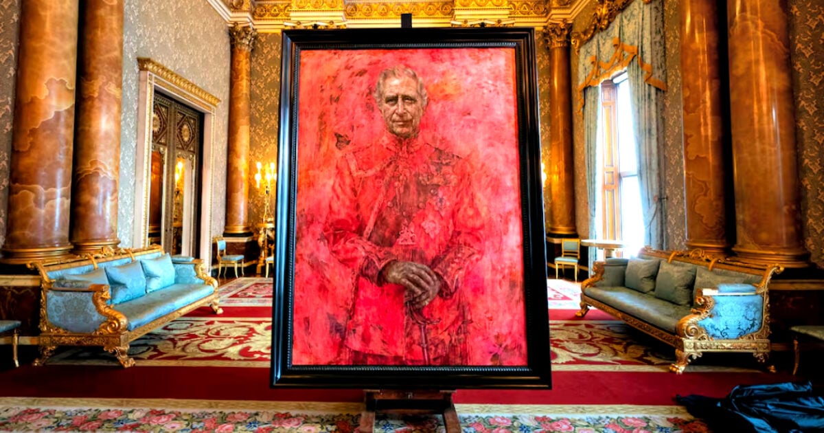 IN HELL? Charles III Unveils Creepy First Oil Portrait of Him as King – And People Are Freaking Out