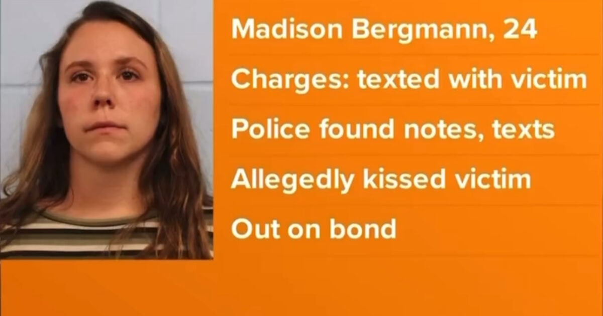 SICK: Wisconsin Elementary School Teacher Arrested After ‘Making Out’ With 5th Grader – Fiancé Who Called Wedding Off:  “It’s F*cked Up That She Cheated With a Little Kid” – Jordan Conradson