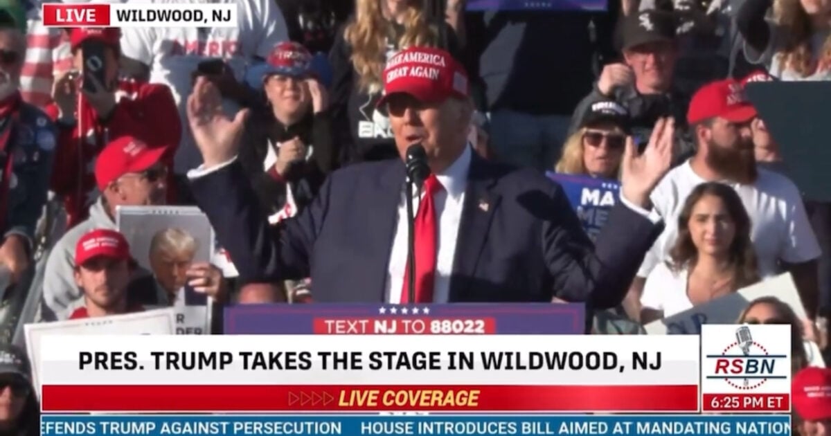 WATCH: “This Guy’s So Damn Bad, it Could Be All of Them” – President Trump Says “We Are Going to Officially Play” in New Jersey, Minnesota, and Virginia and “WIN THEM ALL”
