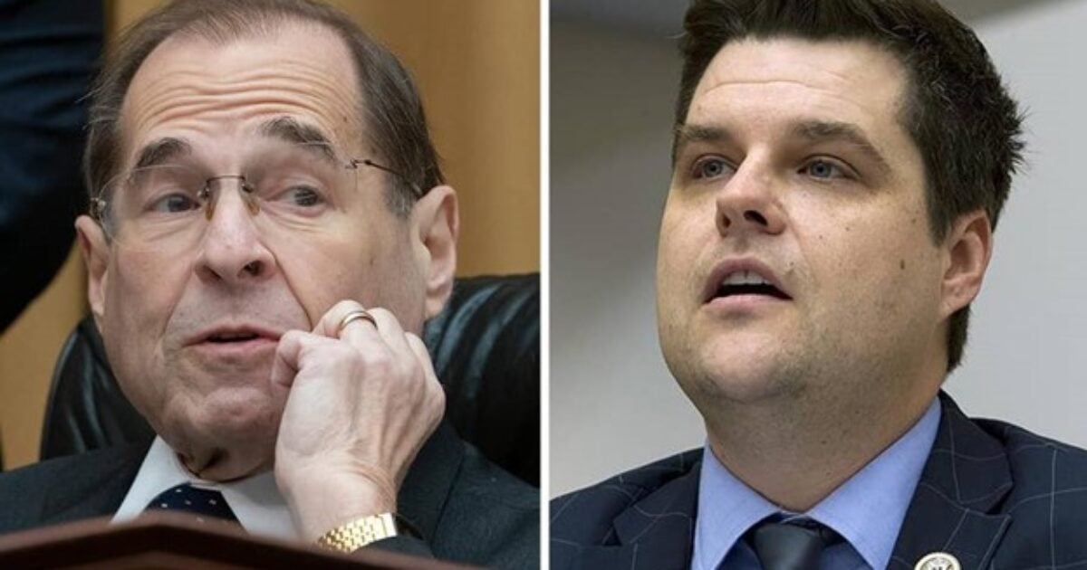 WATCH: Jerry Nadler Flips Out When Matt Gaetz Brings Up George Soros and Gets a Reality Check Afterward