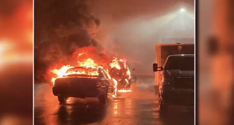 "Let 10 Million Cop Cars Burn!" - Radical Pro-Hamas Terror Group 'Rachel Corrie's Ghost Brigade' Admits to Torching 15 Portland Police Cars in 'Preemptive Attack' | The Gateway Pundit | by Jim Hoft