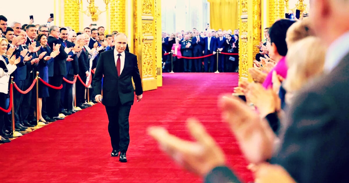 ‘Together We Will Win’: Vladimir Putin Is Inaugurated for His Fifth Term in Ceremony in Kremlin Palace