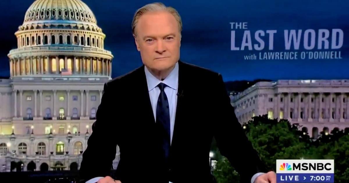 MSNBC Host Lawrence O’Donnell Compares Porn Actress Stormy Daniels to a “Modest Nun” (Video)
