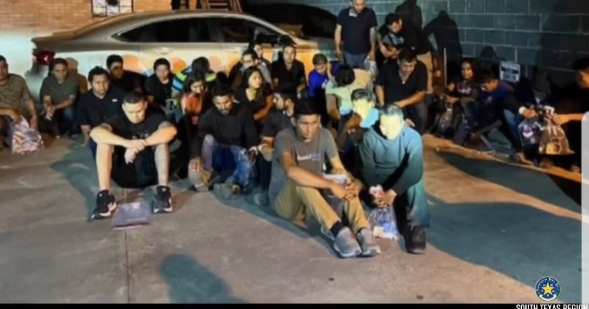 Texas DPS Arrests 29 Illegal Aliens from Stash House, Including a Gang Member (VIDEO)