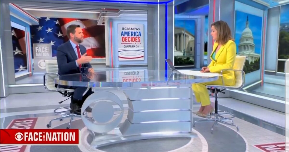 Senator JD Vance Fact Checks CBS “Face the Nation” Host on President Trump’s America First Tariffs in Real Time (VIDEO)