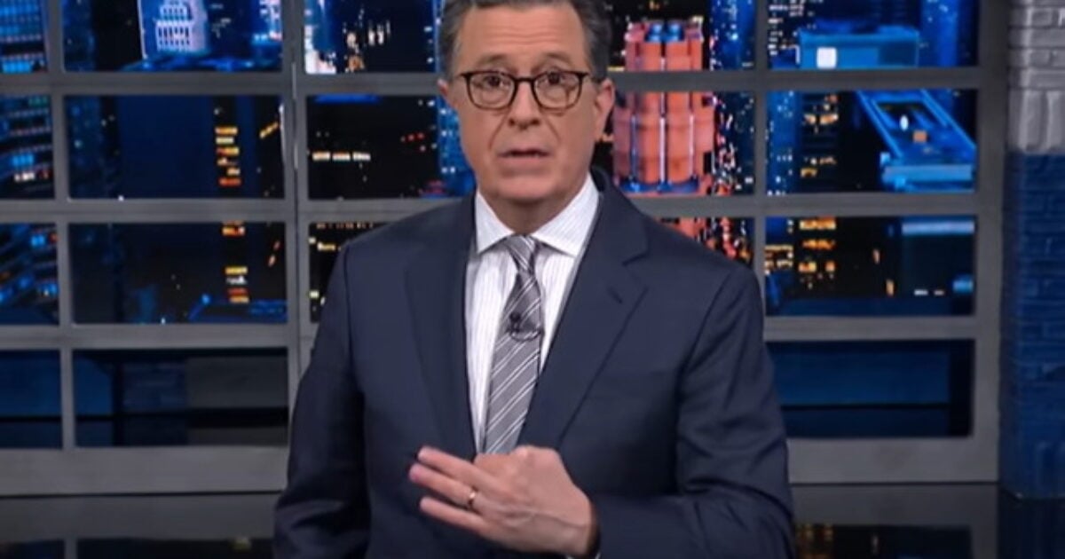 Left Wing Hack Stephen Colbert Defends Violent Antisemitic Campus Protests Because of Course He Does (VIDEO)