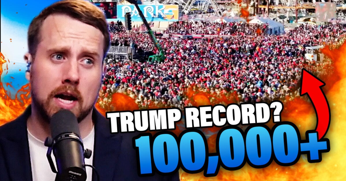 MUST SEE: BIGGEST TRUMP RALLY EVER?! 100K+ Attendees Pack NJ Event | Elijah Schaffer’s Top 5 (VIDEO)