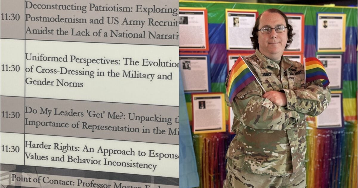 US Military Academy Introduces Woke Curriculum with Courses on Deconstructing Patriotism, Cross-Dressing in the Military, Gender Norms, and Representation in the Ranks