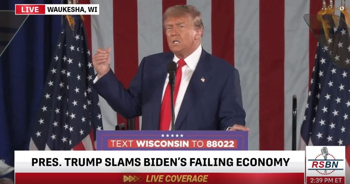 President Trump: Joe Biden Seems to Be Determined for an October 7 Style Event Here in America (VIDEO)