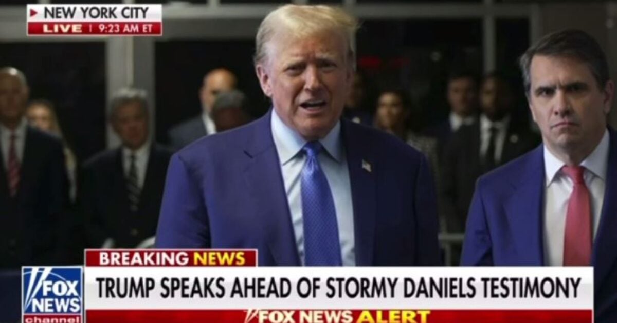The “Left” Is a “Bigger Danger” to Our Country than Russia and China – President Trump Drops Truth Bombs on the Way into Today’s NYC Show Trial (VIDEO)