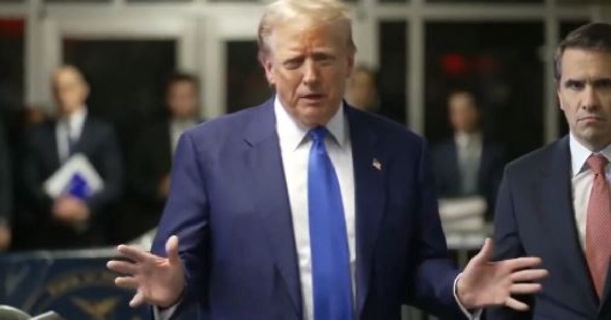 “The Democrats – They’ve Been After Us for Years. They’ve Destroyed People’s Lives” – President Trump Speaks with Reporters After Hope Hicks Testimony in NYC Lawfare Case – Jim Hoft