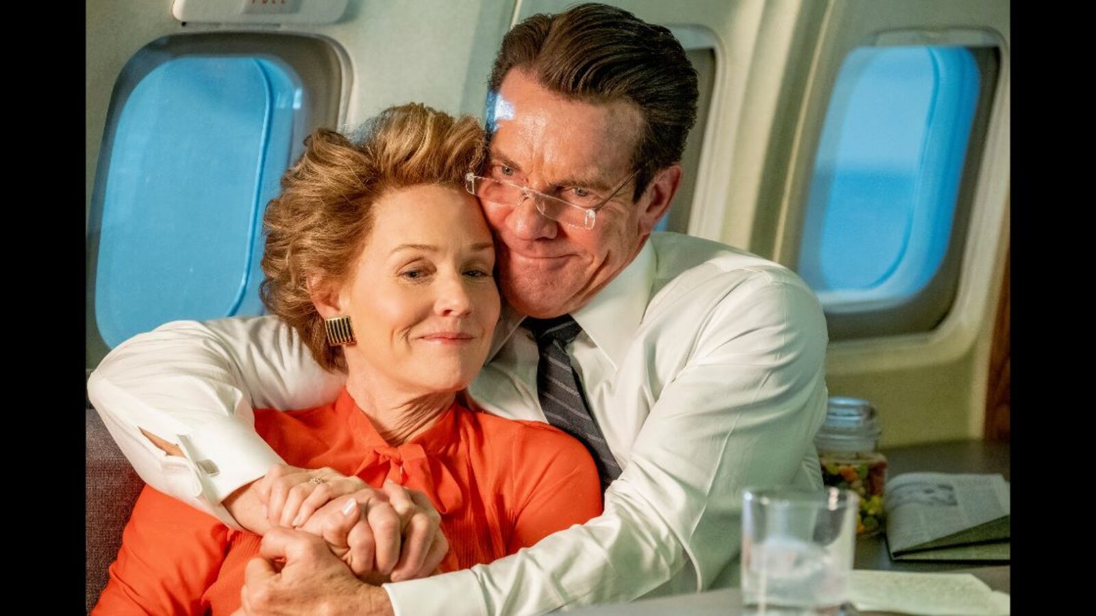This YouTube screen shot shows actor Dennis Quaid in a scene from the biopic movie "Reagan."