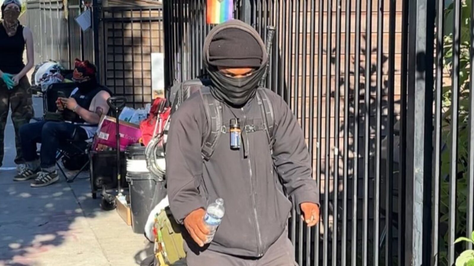 Antifa radical Justin Bowen has allegedly been terrorizing locals in Portland, Oregon.
