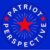 Logo of Patriot Perspective featuring a red star and white text on a blue background, symbolizing patriotic themes and values.