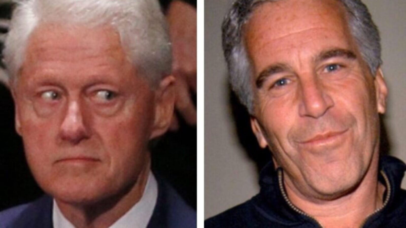 Bill Clinton and Jeffrey Epstein are pictured side by side, highlighting their controversial association and public scrutiny.