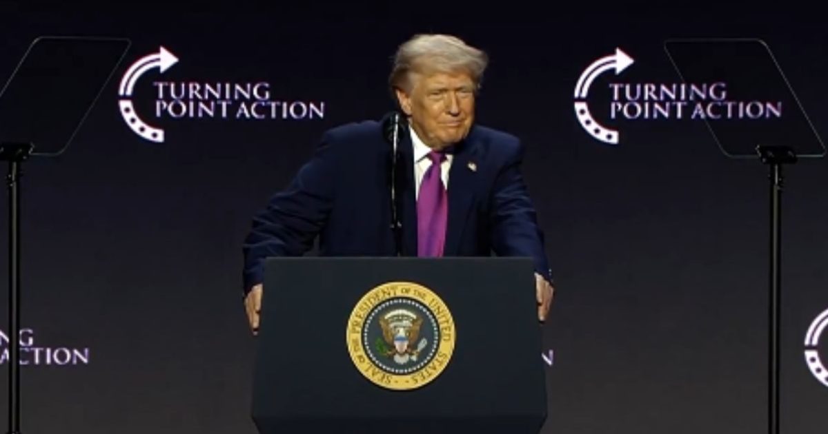 Trump at TPUSA Rally: ‘Charlie’s Voice Is Not Silenced – It’s Roaring Louder Than Ever Before’ (VIDEO)