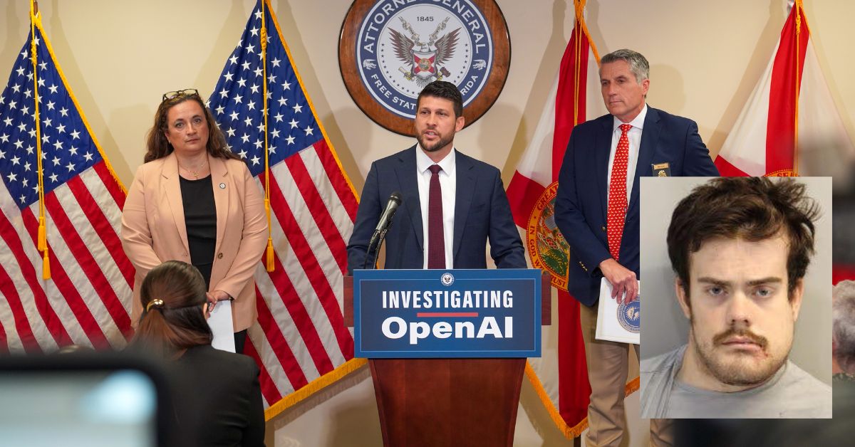 Florida AG Launches Landmark Criminal Investigation into ChatGPT and OpenAI for ‘Offering Significant Advice’ to Alleged FSU School Shooter, ‘If It Was a Person, We’d Charge Them with Murder’
