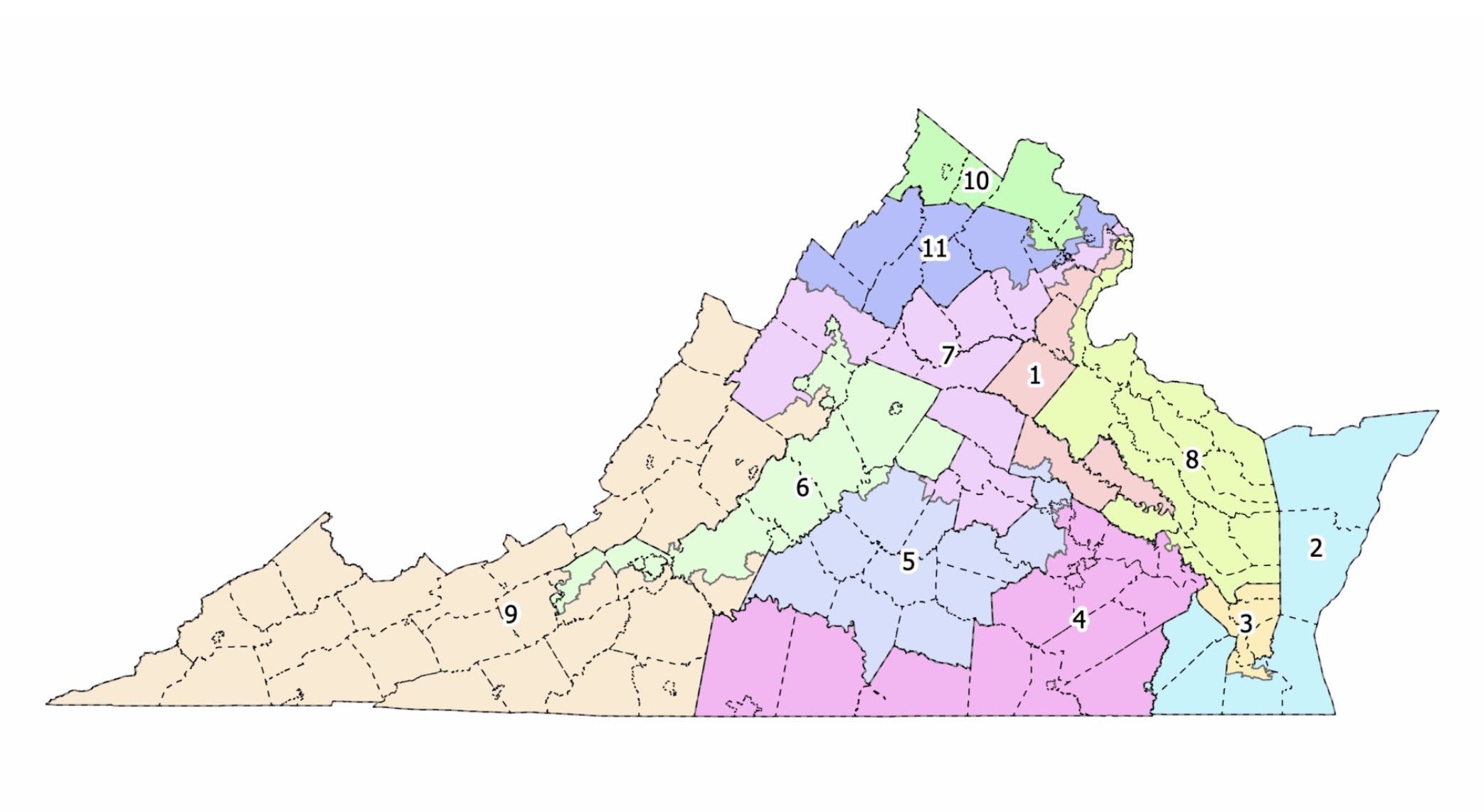 Trump Makes Last-Minute Push to Stop Virginia “Power Grab” — Democrats Eye 10–1 Map Flip from 6–5 Split