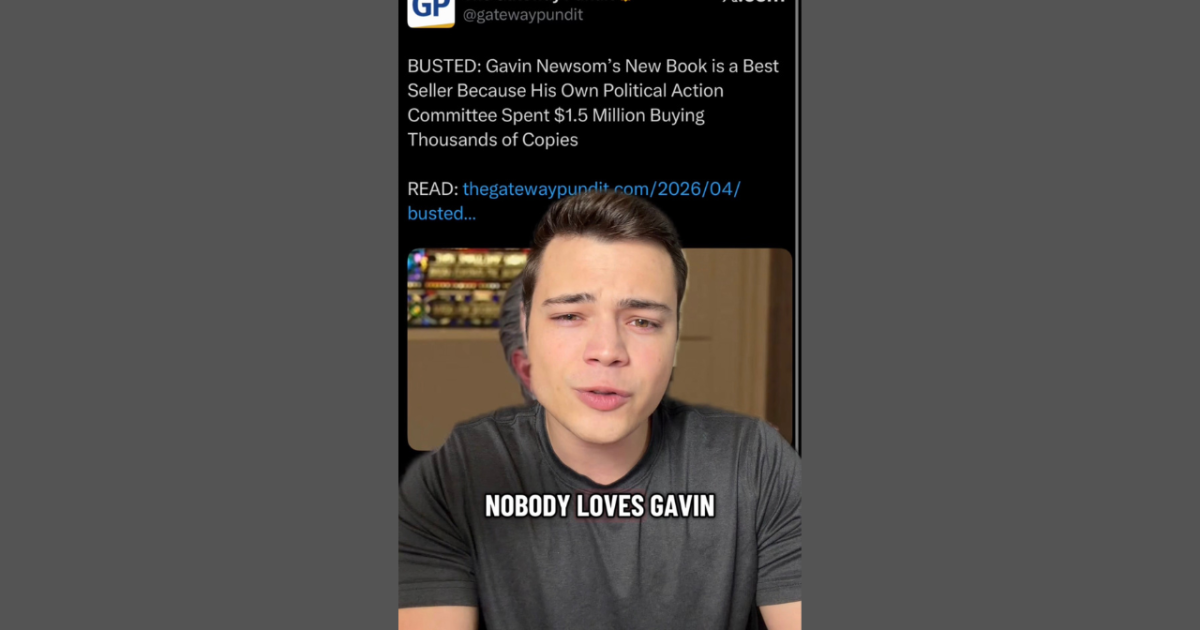 Victor Reacts: No One Loves Gavin Newsome Like Gavin Newsome Loves Himself, $1.5 Million in Fake Book Sales (VIDEO)