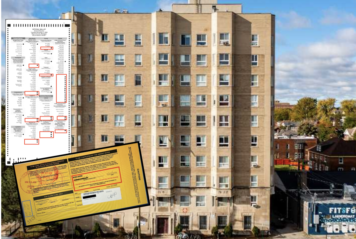 BOMBSHELL: Detroit 2020 Election Document Investigation Reveals WHOPPING 12.4% of Absentee Ballots Are MISSING OFFICIAL ENVELOPE Required By Law From 51 Taxpayer-Subsidized Housing Addresses