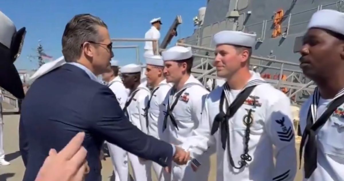 Hegseth Personally Welcomes Home Sailors of USS Gerald R Ford After 11-Month Deployment (VIDEO)