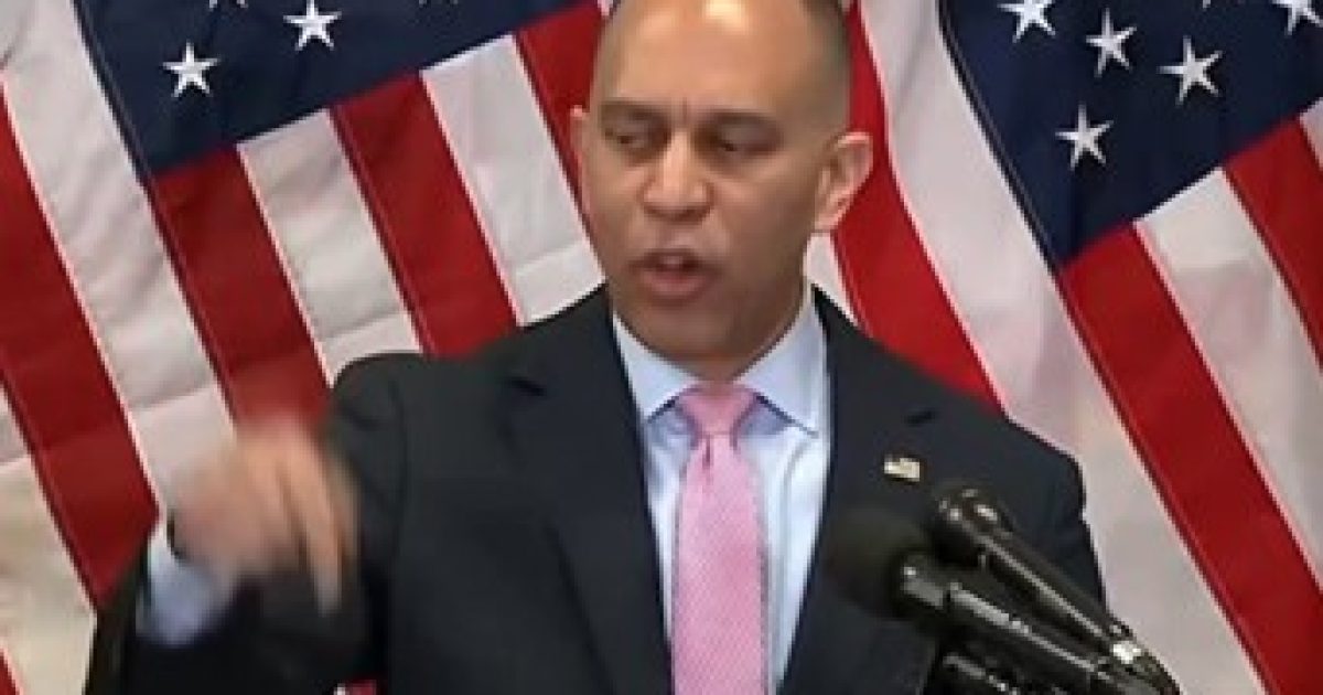 PRIDE GOETH BEFORE THE FALL: Hakeem Jeffries’s Big Mouth Comes Back to Bite Him After Virginia’s 10-1 Democrat Gerrymander Gets Nuked (VIDEO)