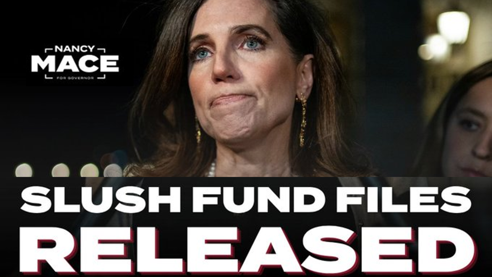 Nancy Mace addresses the release of slush fund files, highlighting key issues during her campaign for governor.