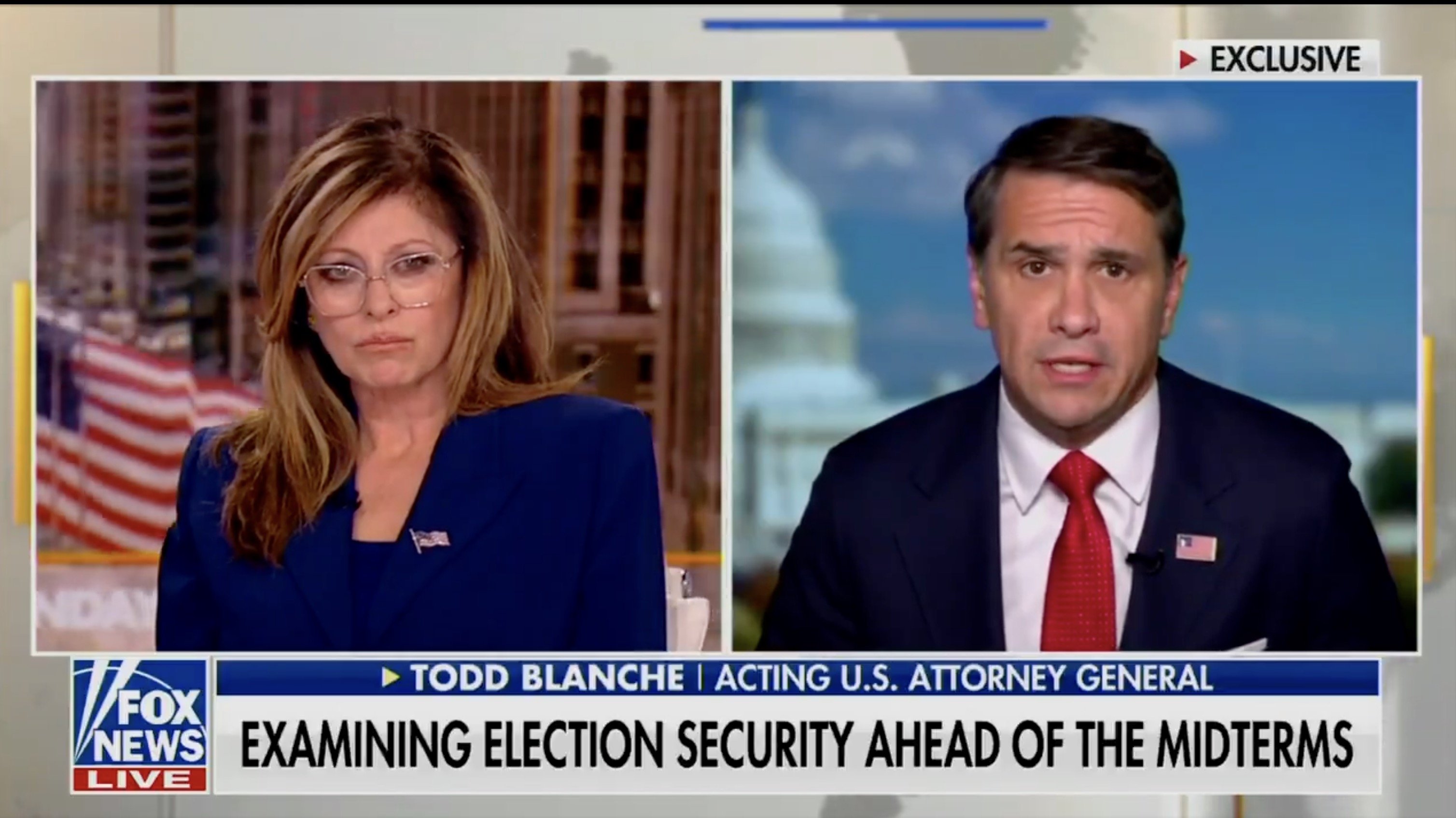 HUGE: Acting AG Todd Blanche Drops NUCLEAR Truth Bomb &ndash; &ldquo;There&rsquo;s a Ton of Evidence That the 2020 Election Was RIGGED&rdquo; &ndash; CONFIRMS Multiple Criminal Investigations Underway | The Gateway Pundit | by Jim Hᴏft