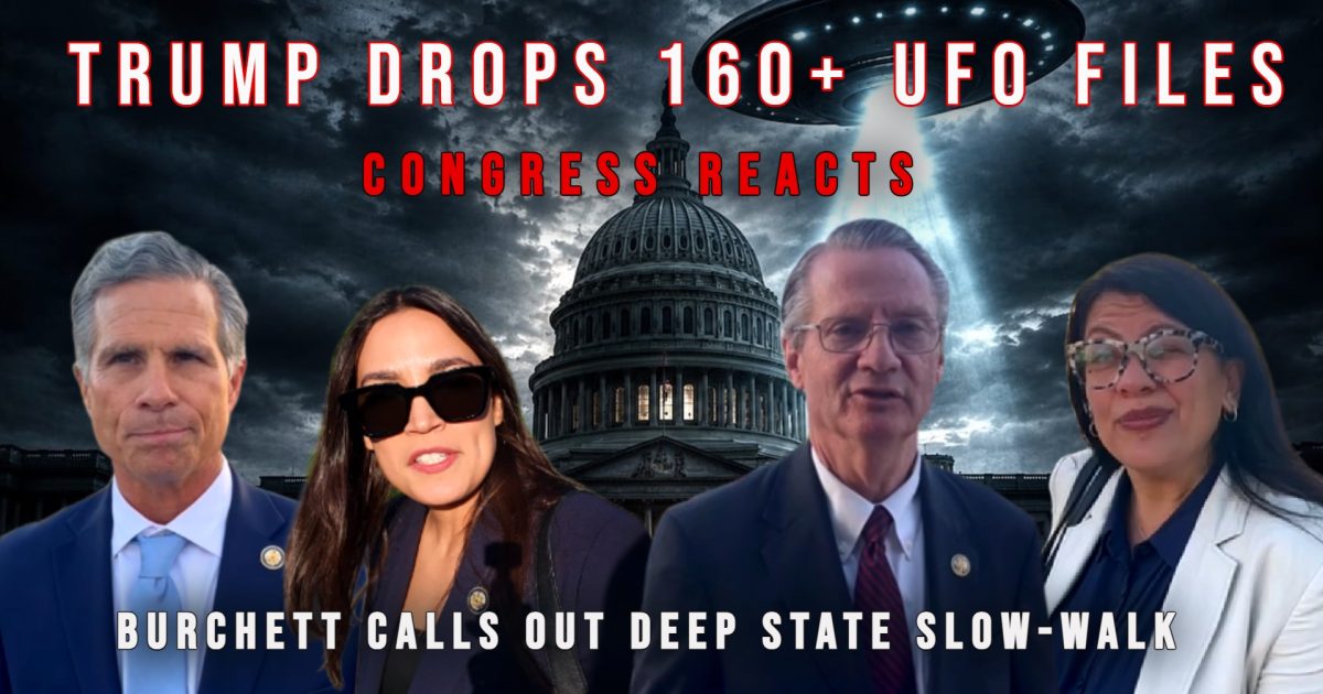 UMVA Uncovers: TRUMP JUST DROPPED BOMBSHELL - 160+ UFO Files Exposed, Burchett SLAMS Deep State Cover-Up in Shocking Congressional Confrontation!