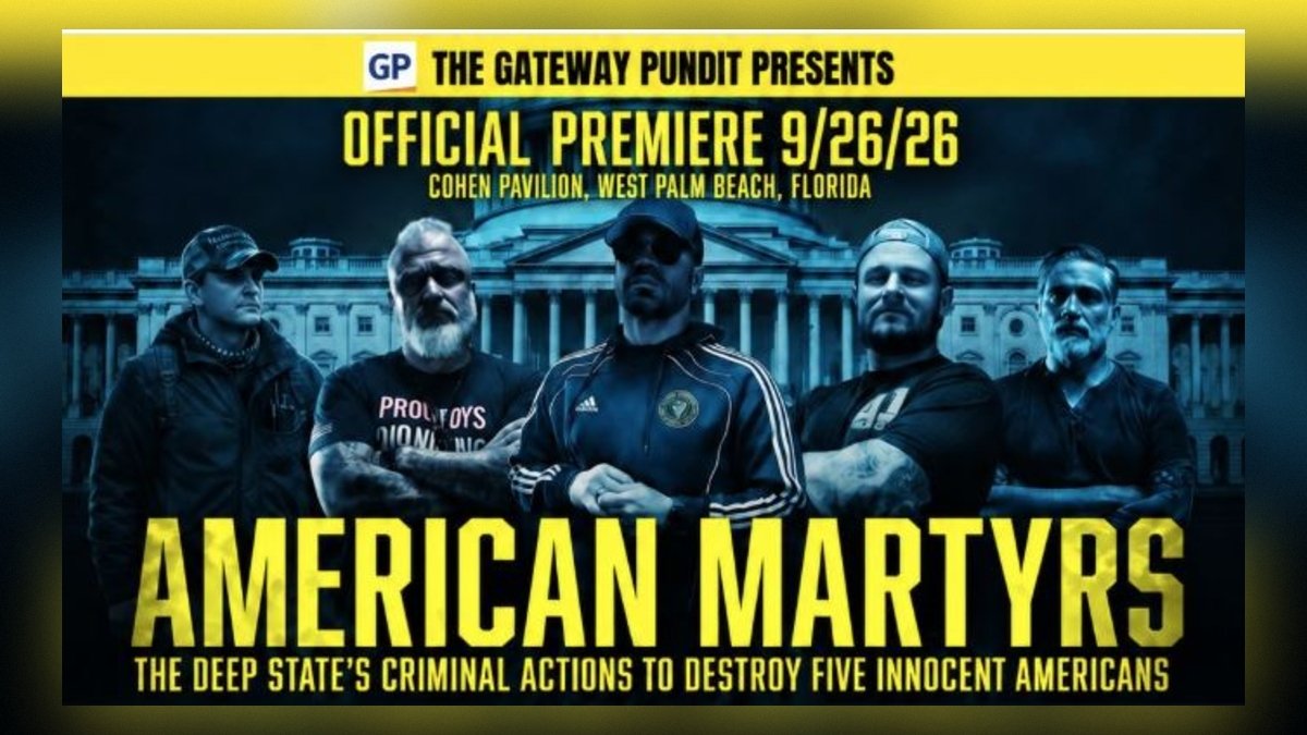 Roger Stone, Gina Loudon, Rudy Giuliani, Lara Logan, Gen. Flynn Confirmed at “American Martyrs” Premiere in West Palm on Sept. 26 – Trailer Below -PURCHASE YOUR TICKETS TODAY!