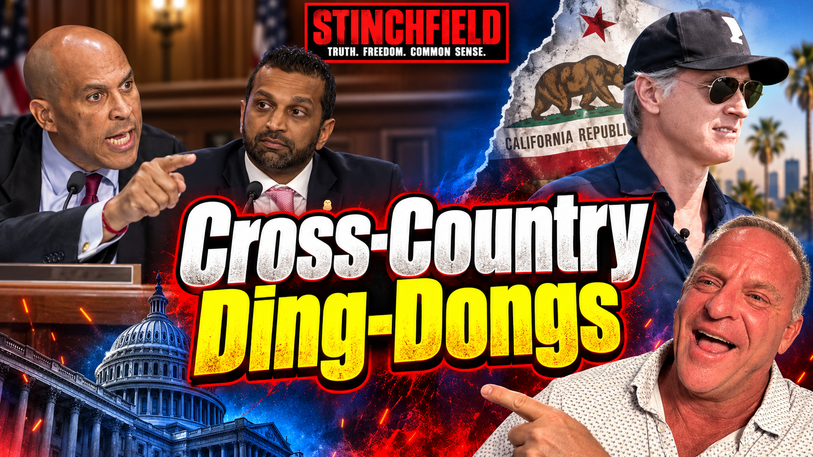 From New Jersey to California… The Democrat Clown Show Goes Nationwide (VIDEO)