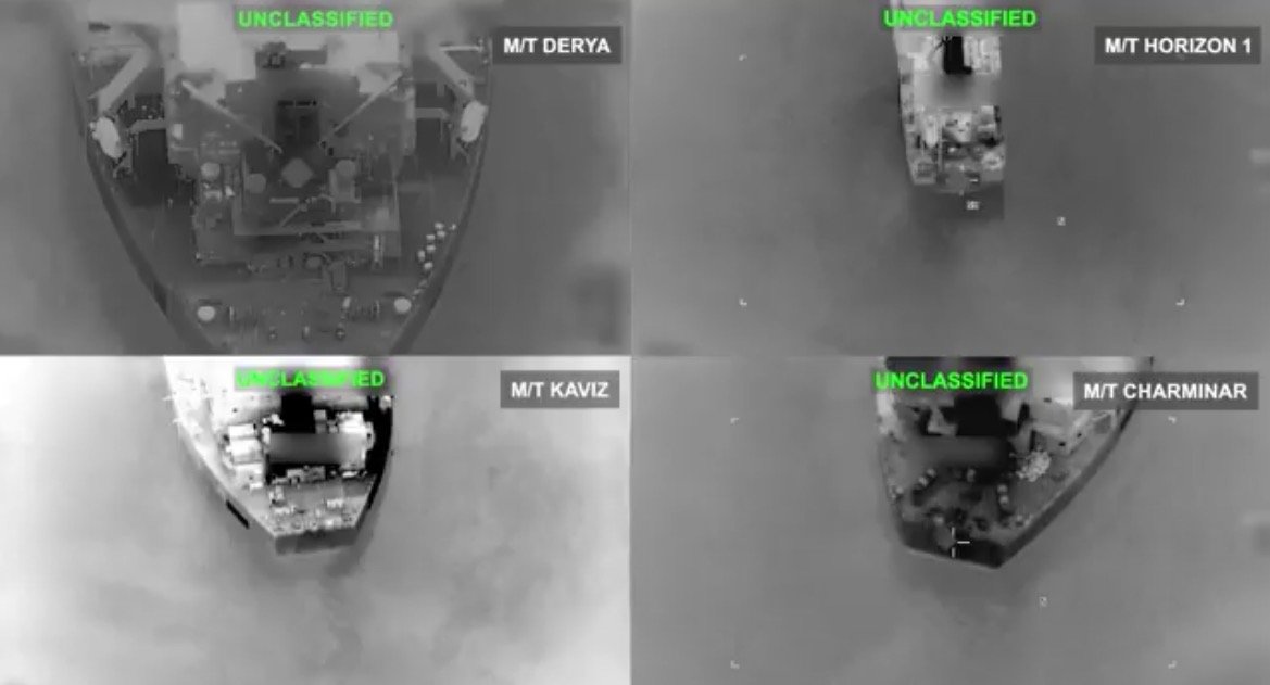 US Military Destroys Five Iranian Crude Oil Carriers After Iran Fires Ballistic Missiles at US Navy Warship (VIDEO)