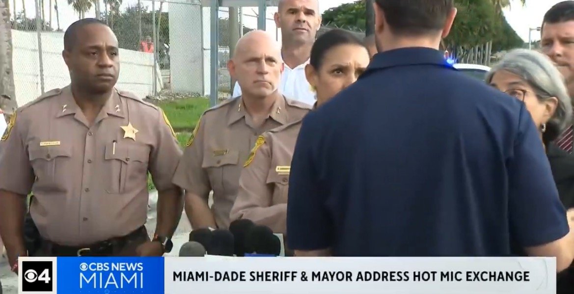 HOT MIC: Sheriff and Miami Mayor Fight Over Who Is Going to Speak First at Amazon Plane Crash Presser (VIDEO)