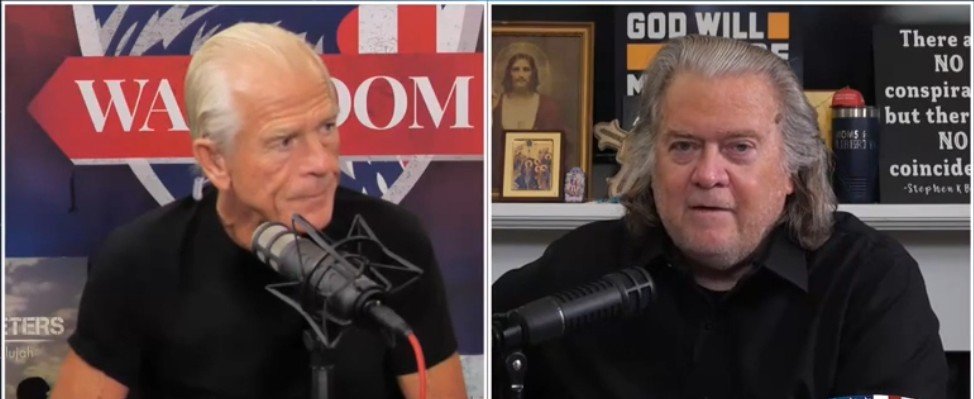 War Room: Peter Navarro and Steve Bannon Weigh in on President Trump’s Ban on Leftist Media Outlets from the White House – (VIDEO)