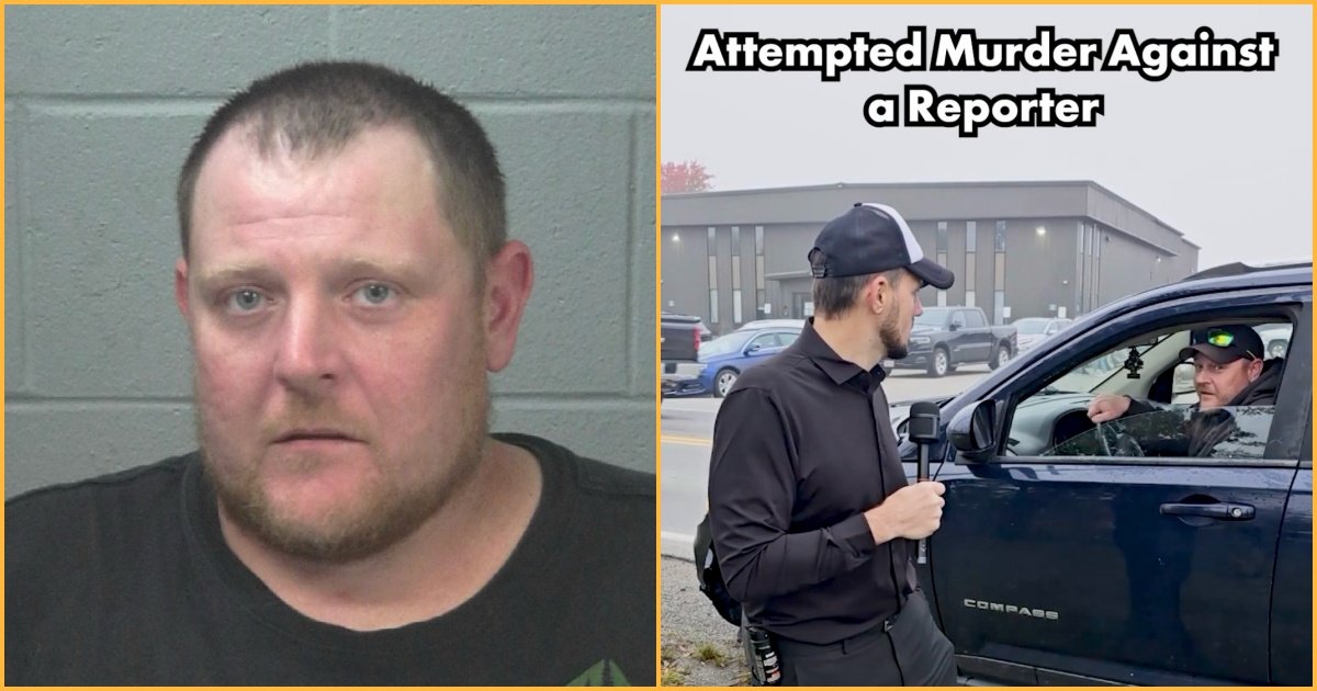 FAFO: Maine Man Accused of Trying to Run Over Conservative Reporter ARRESTED — Hit With Four Charges Including Criminal Threatening With a Dangerous Weapon