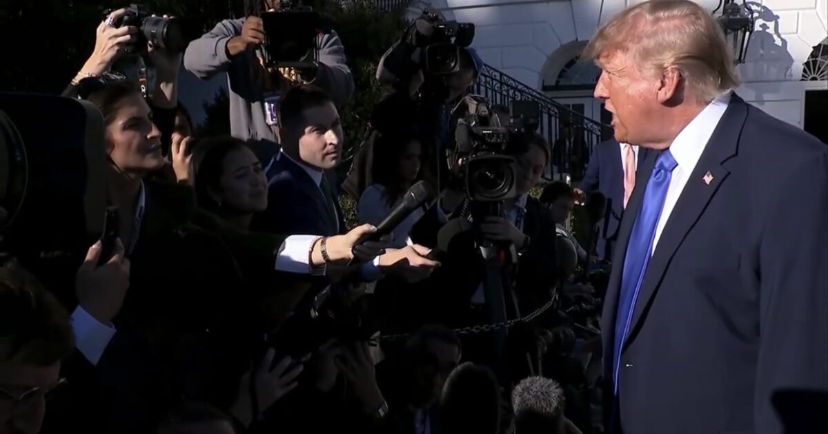WATCH: Trump Spars With Leftwing Media and CNN’s Kaitlan Collins Over Amy Acton’s Mother Appearing in Campaign Ad – “If It Were My Mother, I’d be Fair Game!”